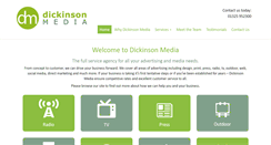 Desktop Screenshot of dickinsonmedia.com